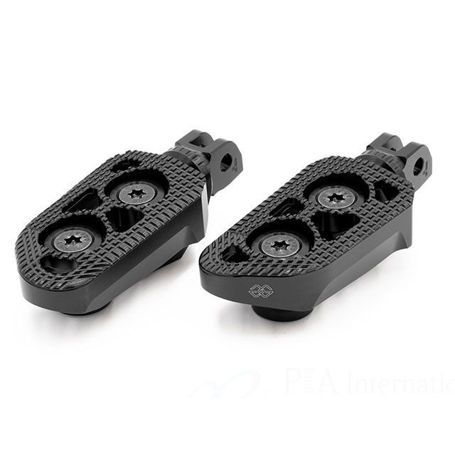GILLES TOOLING ツーリング フットペグ キット「Tour-X」ライダー用（ブラック） RGK109UF37SETB ギルズツーリング ステップ Tuareg 660