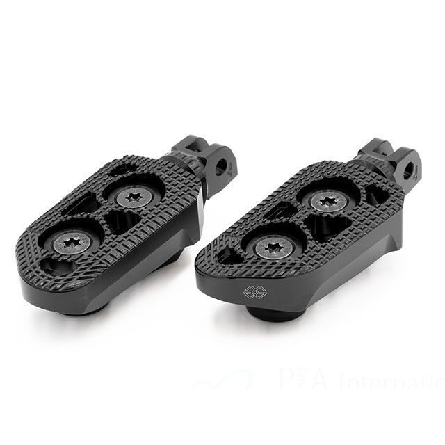 GILLES TOOLING ツーリング フットペグ キット「Tour-X」ライダー用（ブラック） RGK350UF37SETB ギルズツーリング ステップ