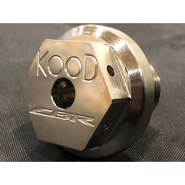 KOOD フロントアクスルボルト KO-B-F018 クード ハブ・スポーク・シャフト H-F-005、S-F-001A、KOOD製のシャフトに適合