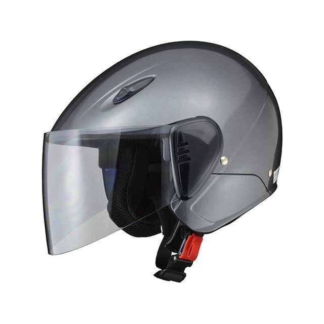 LEAD SERIO RE-35 セミジェットヘルメット（ガンメタリック） RE-35 メーカー在庫あり リード工業 ジェットヘルメット