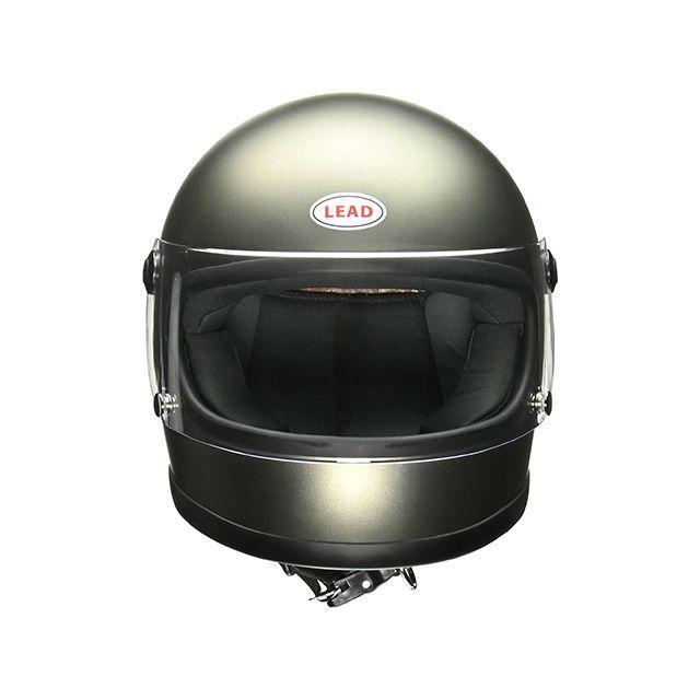LEAD RX-100R2 レトロフルフェイスヘルメット(マットダークシルバー) RX100R2 リード工業 フルフェイスヘルメット|パークアップ 店