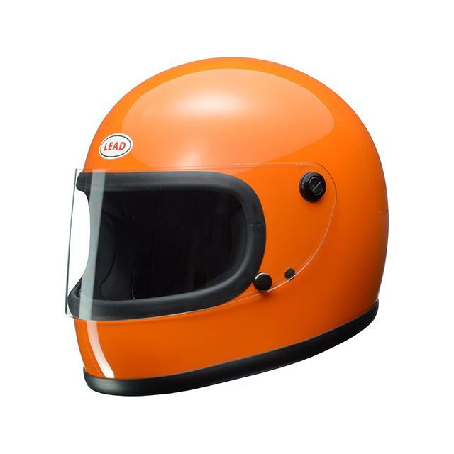 LEAD RX-200R レトロフルフェイスヘルメット(オレンジ) RX-200R リード工業 フルフェイスヘルメット|パークアップ 店