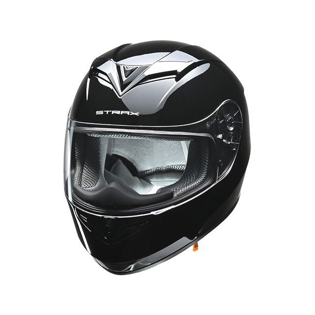 LEAD STRAX SF-12 フルフェイスヘルメット（ブラック） サイズ M SF-12 メーカー在庫あり リード工業 フルフェイスヘルメット