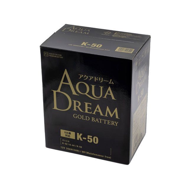 【メーカー直送】AQUA DREAM GOLD 四輪バッテリー AD-GB-K-50 K-50 アクアドリーム バッテリー