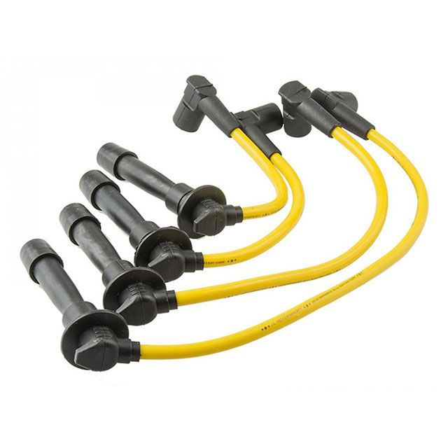I.L.Motorsport プラグコード 8mm（イエロー） NAB-5149 アイエルモータースポーツ 電子パーツ｜パークアップ 店