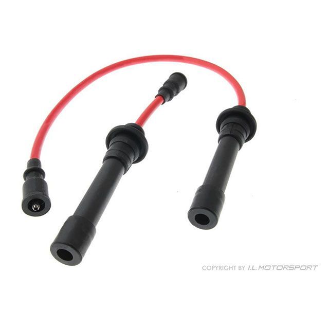 I.L.Motorsport プラグコード 8mm（レッド） NB2-5152 アイエルモータースポーツ 電子パーツ