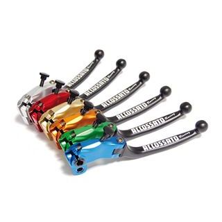 ACCOSSATO クラッチレバーLV016 24mm ブラック LV016N-24 アコサット レバー 汎用|パークアップ 店