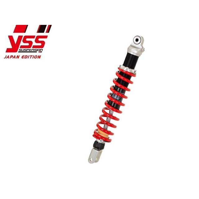 YSS RACING リアサスペンション モノショック MZ366 ローダウン25mm（シルバー×レッド） 117-2310029 YSS リアサスペンション関連パーツ KLX230 SHERPA