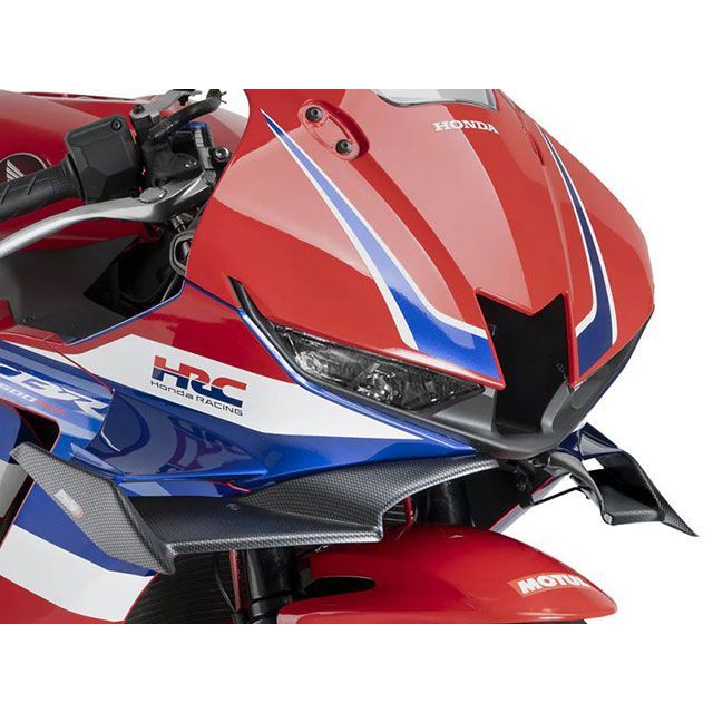 Puig フロントスポイラーGP(カーボンルック) 22192C プーチ カウル・エアロ CBR600RR|パークアップ 店