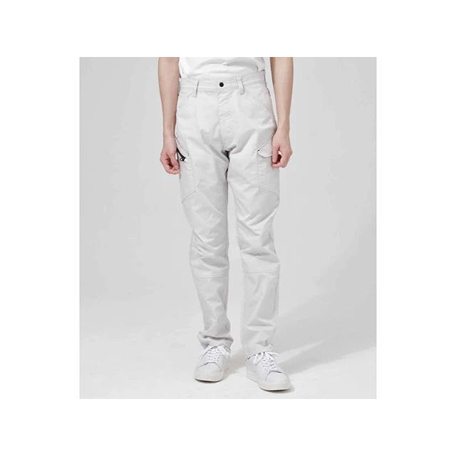 TS DESIGN 6414 ESストレッチRIPSTOPメンズカーゴパンツ(ホワイト) サイズ L 6414 メーカー在庫あり TSデザイン パンツ