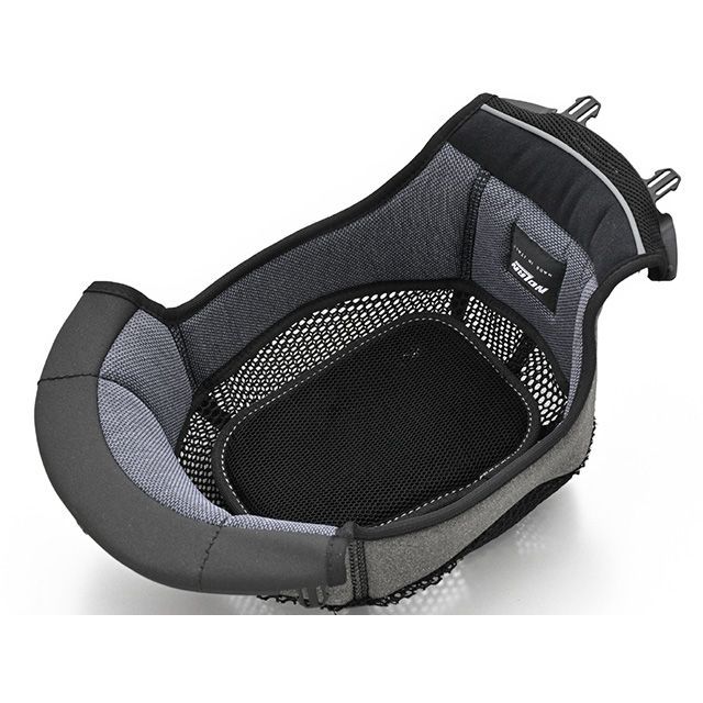 NOLAN N80-8 センターパッド（グレー） サイズ M 63591 メーカー在庫あり ノーラン ヘルメット内装オプション