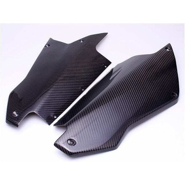 SPEEDRA アンダーカウル 左右セット ドライカーボン 仕様 綾織り艶あり CAP1108TG SPEEDRA カウル・エアロ RS660|パークアップ 店