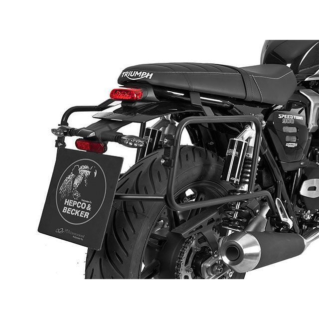 HEPCO＆BECKER サイドケースホルダー 653-7685-0001 ヘプコ＆ベッカー ツーリング用バッグ Speed Twin 900