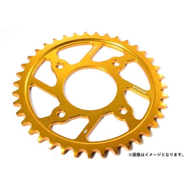 EVATEK アルミリアスプロケット CT125等 色 ゴールド 歯数 39T EVT-5167-39-GD エヴァテック スプロケット関連パーツ クロスカブC110 CT125
