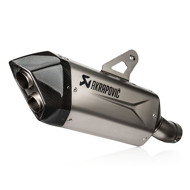 AKRAPOVIC スリップオンライン チタン JMCA S-B13SO4-HJGTJPP メーカー在庫あり アクラポビッチ マフラー本体 R1300GS/ADVENTURE|パークアップ 店