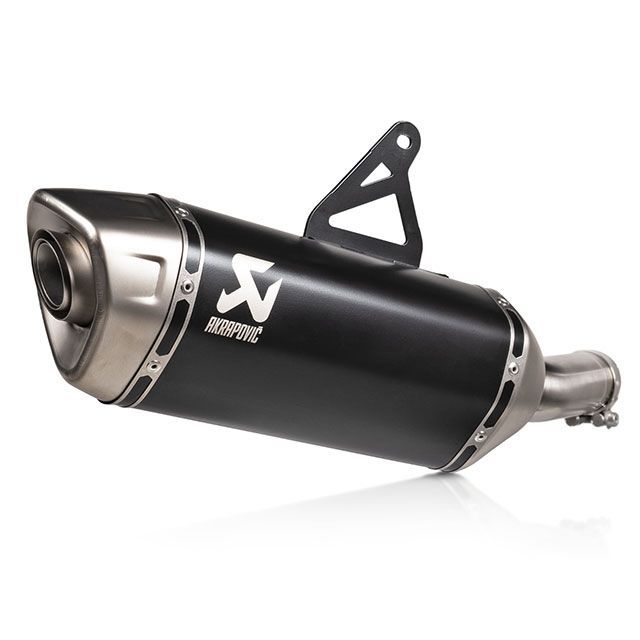 AKRAPOVIC スリップオンライン チタン ブラック EC/ECE S-H7SO6-HRTBL アクラポビッチ マフラー本体 XL750 TRANSALP｜パークアップ 店