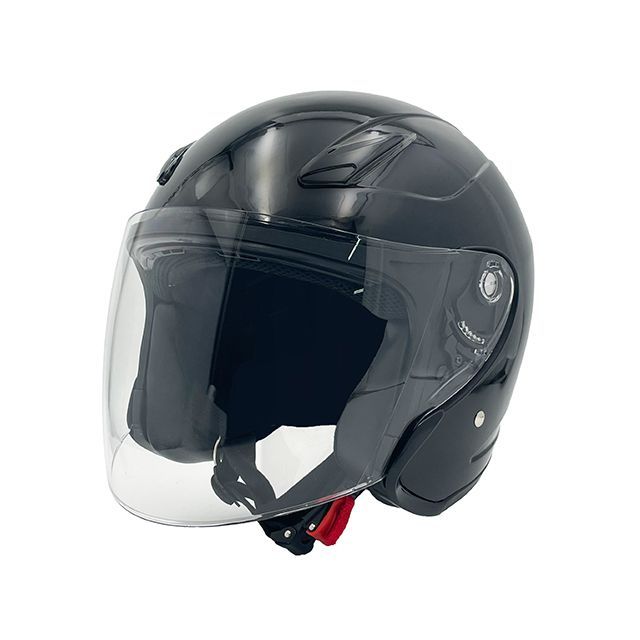 YAMASHIRO YH-004 ヘルメット（ブラック） サイズ XL（61～62cm未満） YH004BK/XL メーカー在庫あり ヤマシロ ジェットヘルメット