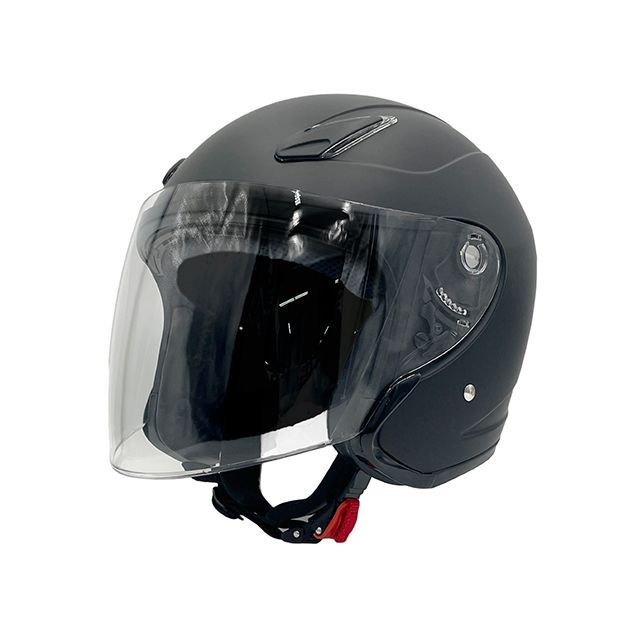YAMASHIRO YH-004 ヘルメット（マットブラック） サイズ L（59～60cm） YH004M.BK/L メーカー在庫あり ヤマシロ ジェットヘルメット