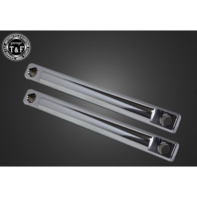 T&F ビラーゴ250 リジットツインサスペンション 250mm（メッキ） ・7102706 ガレージT&F リアサスペンション関連パーツ ビラーゴ250｜パークアップ 店