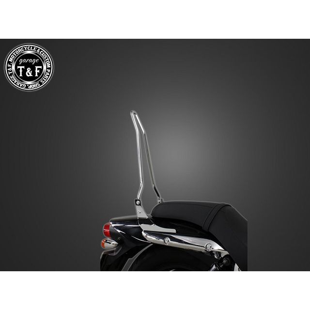 T&F エリミネーター250V 純正フェンダー専用シーシーバーショート（メッキ） ・7101307 ガレージT&F シーシーバー エリミネーター250V｜パークアップ 店