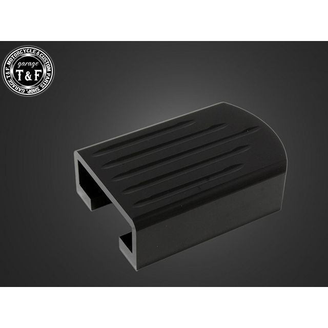 T&F スティード400 ブレーキペダルカバー（ブラック） ・7101122 ガレージT&F その他ステップ関連パーツ