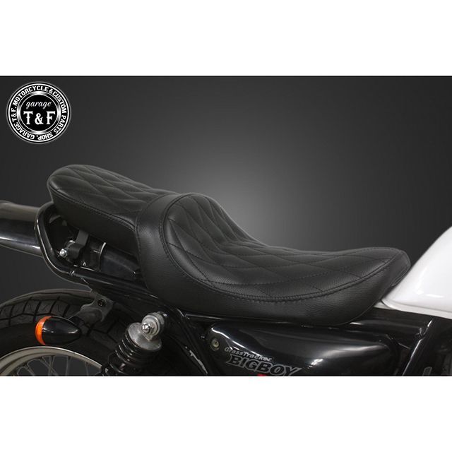 T&F グラストラッカー250 キャブモデル専用 ツーリングシート（ダイヤ） ・7093019 ガレージT&F シート関連パーツ グラストラッカー グラストラッカービックボーイ