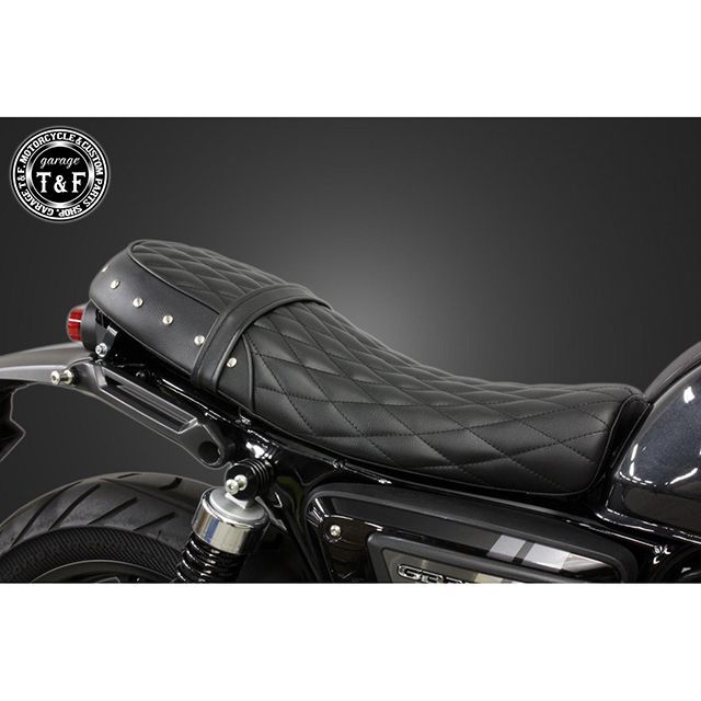 T&F GB350S スタッド付きダブルシート(ダイヤ) ・7092810 ガレージT&F シート関連パーツ GB350S|パークアップ 店