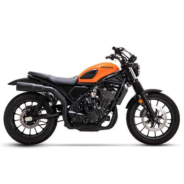 VANCE&HINES Hi-Output スリップオン マットブラック マフラー 48429 バンス マフラー本体 CL500