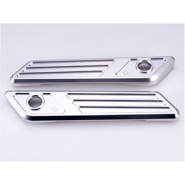 SPEEDRA サドルバッグラッチカバー 左右セット カラー シルバー ASBRCHD01SR メーカー在庫あり SPEEDRA その他外装関連パーツ|パークアップ 店