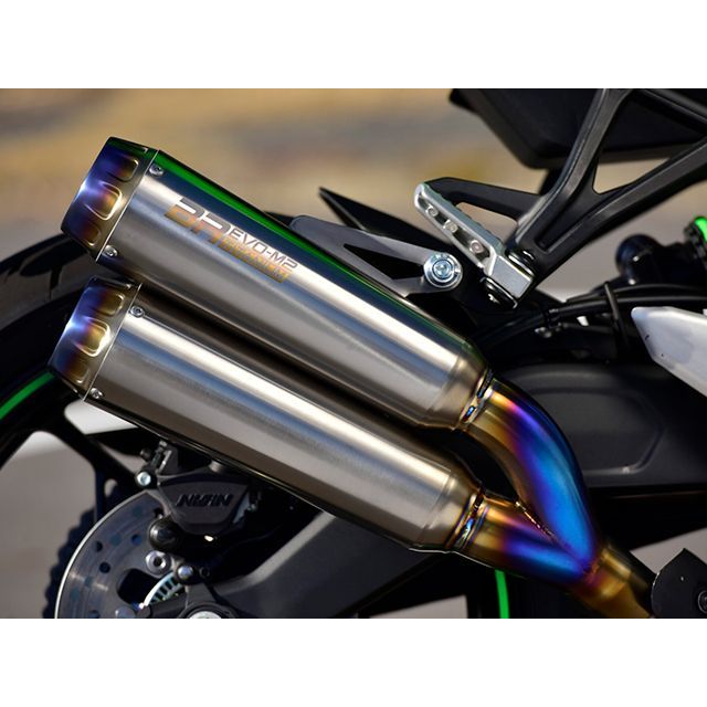 BEAMS BR EVO M2 TITANIUM G435-51-000 ビームス マフラー本体 ZX-4RR/ZX-4R SE