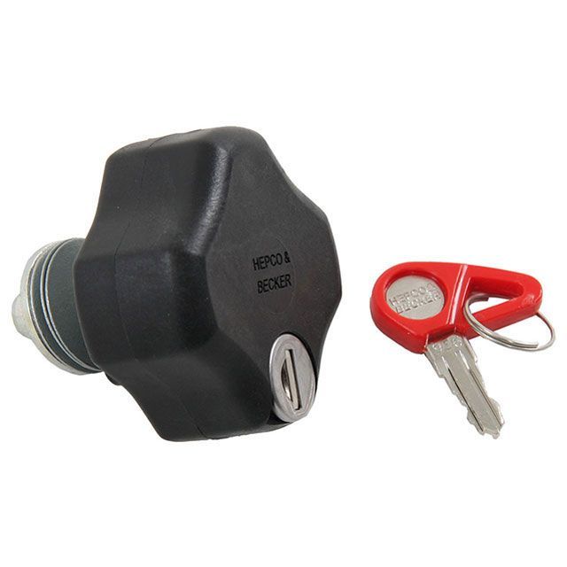 HEPCO＆BECKER lockable Lock it 盗難防止ロック 1個 キーNo908 151050-908 ヘプコ＆ベッカー キャリア・サポート