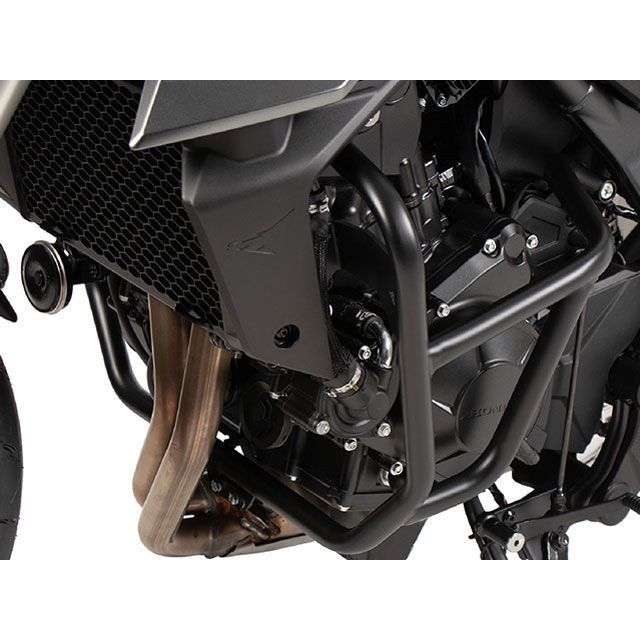 HEPCO＆BECKER エンジンガード ソリッド（ブラック） 5089541 00 01 ヘプコ＆ベッカー エンジンガード CB750 HORNET