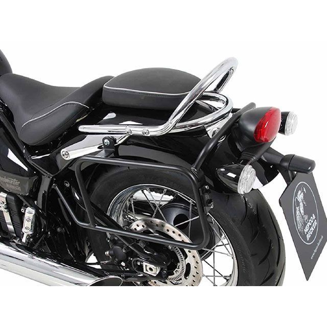 HEPCO＆BECKER サイドキャリア（ブラック） 6537572 00 01 ヘプコ＆ベッカー キャリア・サポート BONNEVILLE SPEEDMASTER