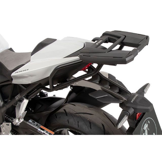 HEPCO＆BECKER トップケースキャリア イージーラック（ブラック） 6619552 01 01 ヘプコ＆ベッカー キャリア・サポート CB1000 HORNET｜パークアップ 店