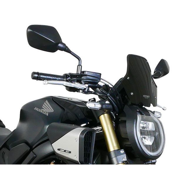 MRA スクリーン レーシング（ブラック） ・4025066176939 エムアールエー スクリーン関連パーツ CB650R E-Clutch CB650R