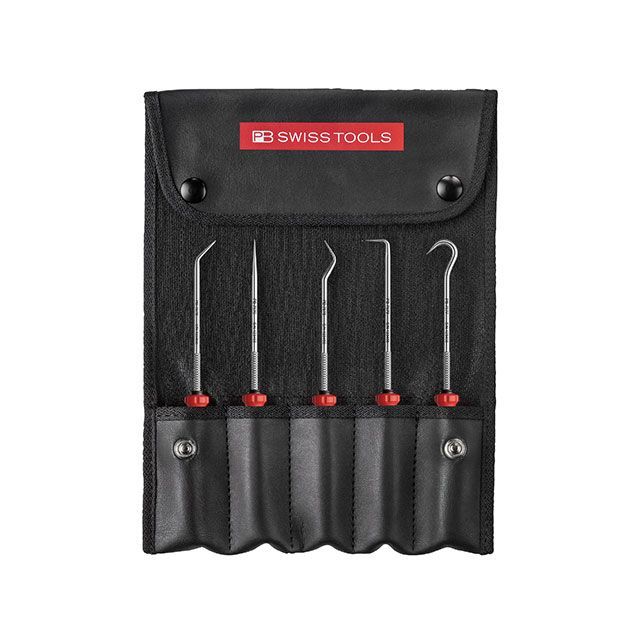 PBSWISSTOOLS 38685.CBB スイス連邦手持ち部分EVO 5本組 爪物の具 ロールケース付 箱付 38685.CBB 製造業者店卸し資産あり PBスイスツールズ お手々物の具