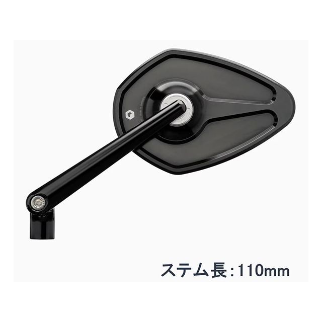motogadget mo.ビュー スポーツ ステム長110mm ガラスレスミラー（1個） MG-7004090 モトガジェット ミラー関連パーツ 汎用