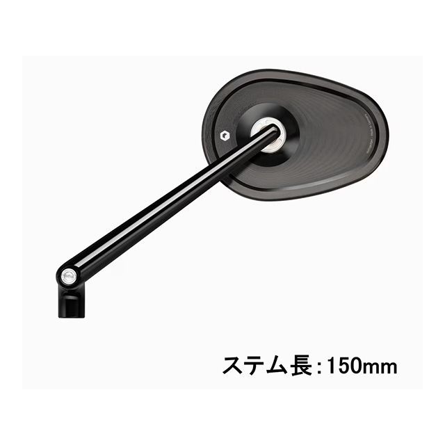 motogadget mo.ビュー クラブ ステム長150mm ガラスレスミラー（1個） MG-7003070 モトガジェット ミラー関連パーツ 汎用
