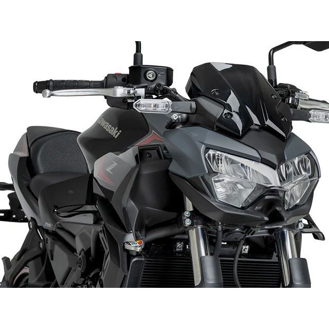 Puig スポイラーD12（ブラック） 22472N プーチ カウル・エアロ Z650