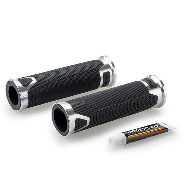 Puig REVVING グリップ 119mm（シルバー） 22271P プーチ グリップ関連パーツ 汎用