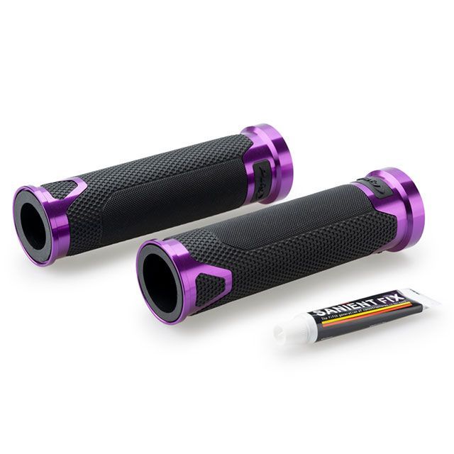 Puig REVVING グリップ 123mm（パープル） 22272L プーチ グリップ関連パーツ 汎用