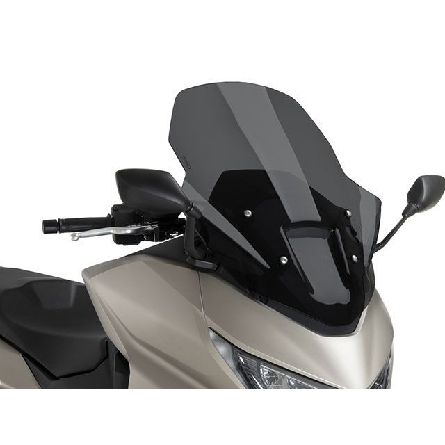 Puig V-TECH LINE ツーリングスクリーン（ダークスモーク） 22582F プーチ スクリーン関連パーツ FORZA 750｜パークアップ 店 24,805円