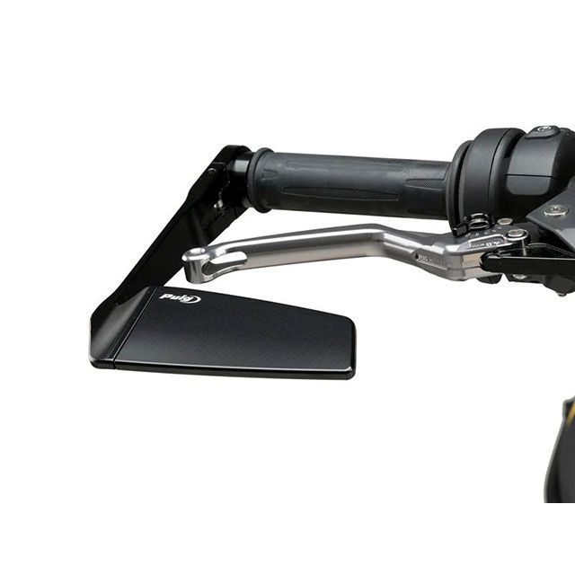 Puig PISTA #12 DIABLO ミラー RIGHT(ブラック) 22594N プーチ ミラー関連パーツ R1300GS|パークアップ 店