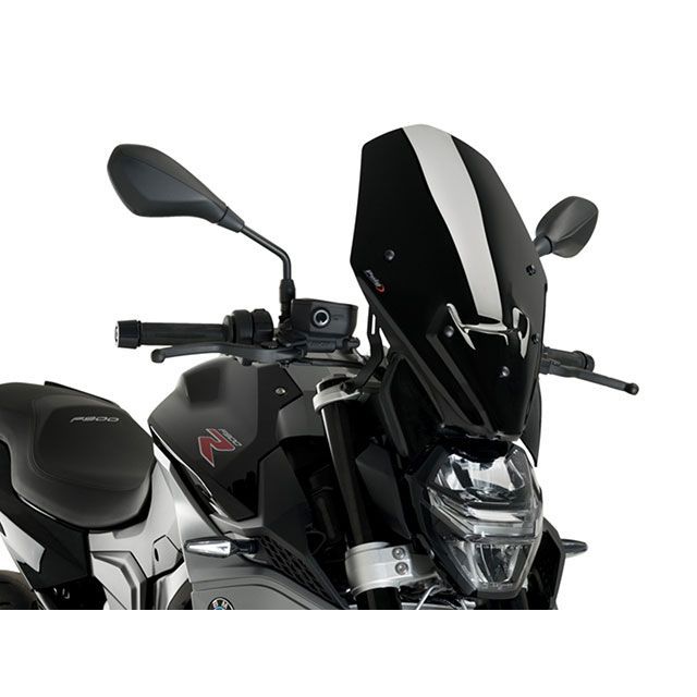 Puig ニュージェネレーションNK TOURING 純正バイザー付車両専用（ブラック） 22488N プーチ スクリーン関連パーツ F900R