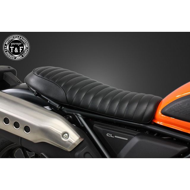T&F CL250 フラットシート/タックロール(ブラック) ・7103110 ガレージT&F シート関連パーツ CL250|パークアップ 店