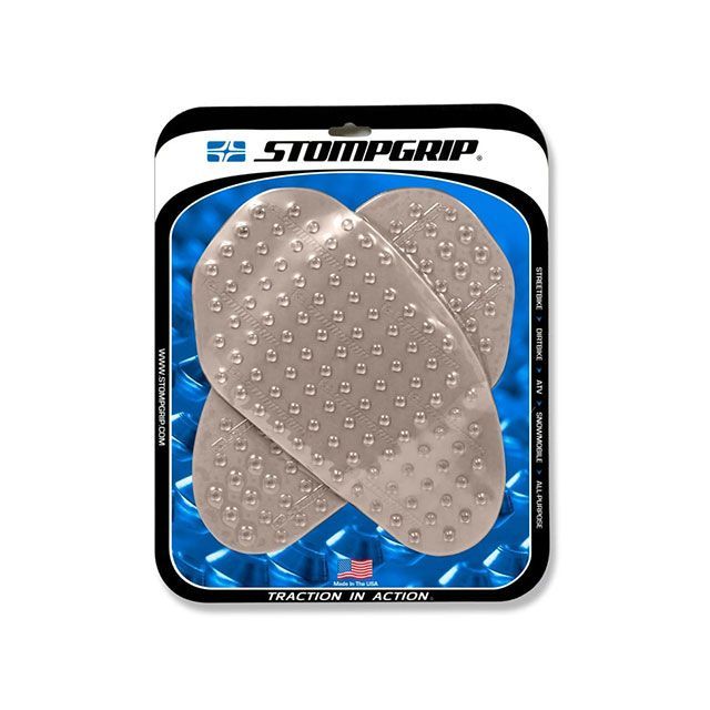 STOMP GRIP トラクションパッド 汎用 SUPER VOLCANO(クリア) 50-12-0001C ストンプグリップ タンク関連パーツ 汎用