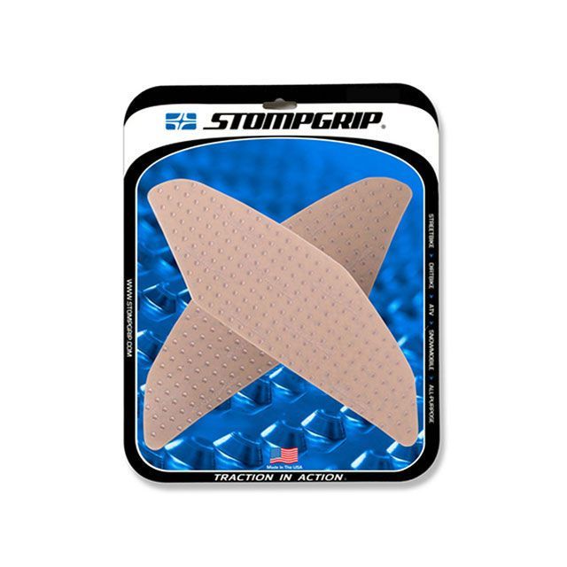 STOMP GRIP トラクションパッド タンクキット VOLCANO カラー クリア 55-10-0188C ストンプグリップ タンク関連パーツ GSX-S1000 GSX-S1000GT|パークアップ 店