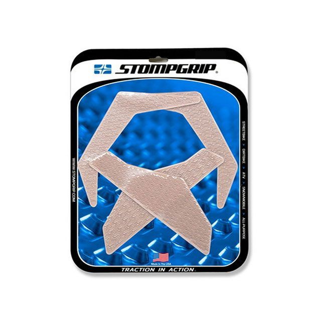 STOMP GRIP トラクションパッド タンクキット ICON カラー クリア 55-14-0187C ストンプグリップ タンク関連パーツ KATANA｜パークアップ 店