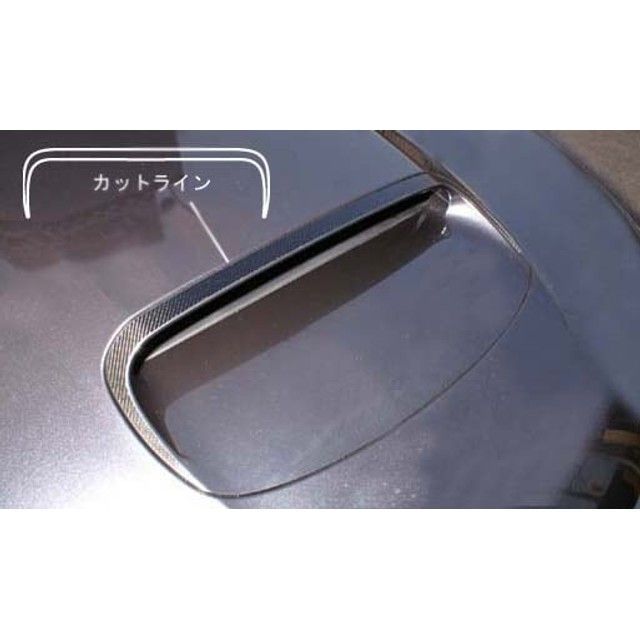 HASEPRO スバル インプレッサ WRX-sti GRB/GVF（2011.1～） ボンネットバルジ ブラック CBNBS-1 ハセプロ 外装
