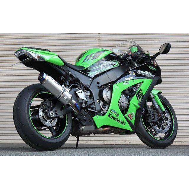 BEET NASSERT Evolution Type II スリップオンマフラー サイレンサー クリアチタン 0222-KB3-50 ビートジャパン マフラー本体 Ninja ZX-10R